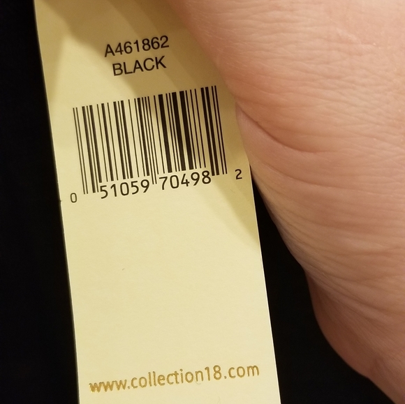 Collection XIIX Ruffle Shawl Wrap Black NWT O/S - Picture 7 of 8